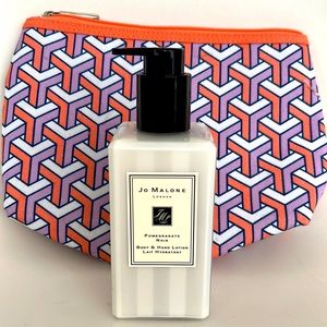 Jo Malone Lotionw/ free makeup bag